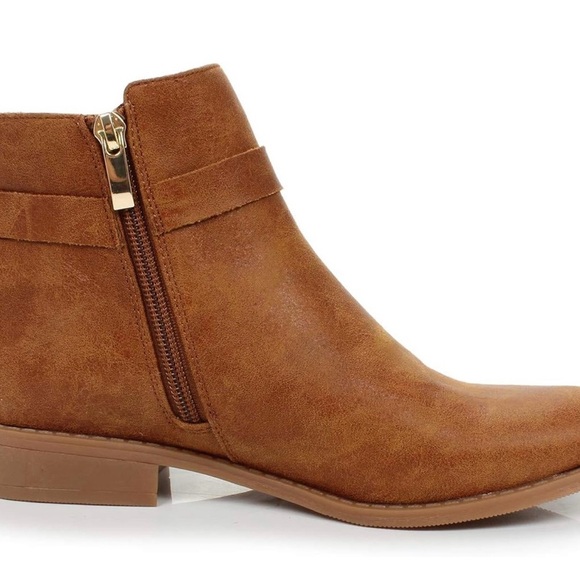 Women's Tassel Decor Zip Closure Chunky Low Heel Boot Fashion Daily Ankle Bootie - Picture 4 of 8